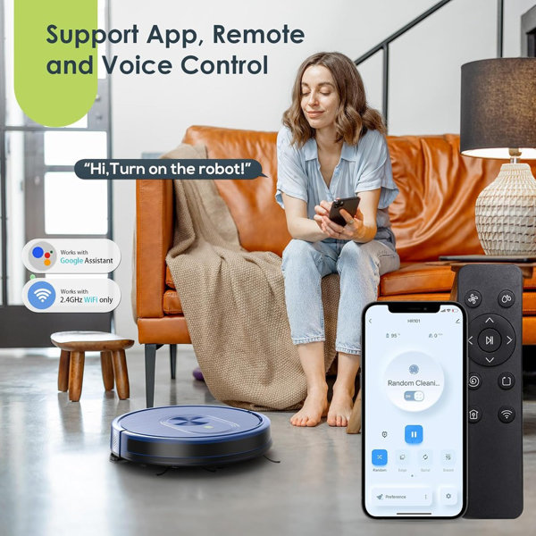 Aristell Robot Vacuum And Mop Combo, 3 In 1 Mopping Robotic Vacuum With